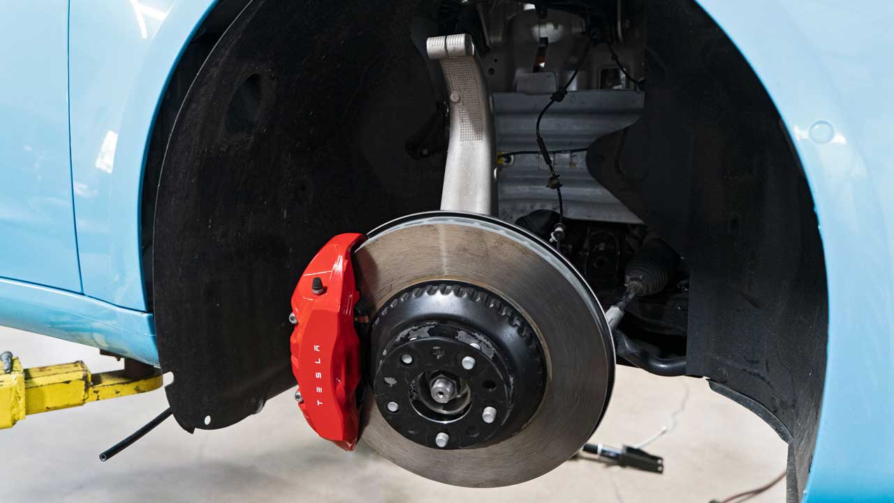 Tesla custom brakes make your car safer on the road and give you more control