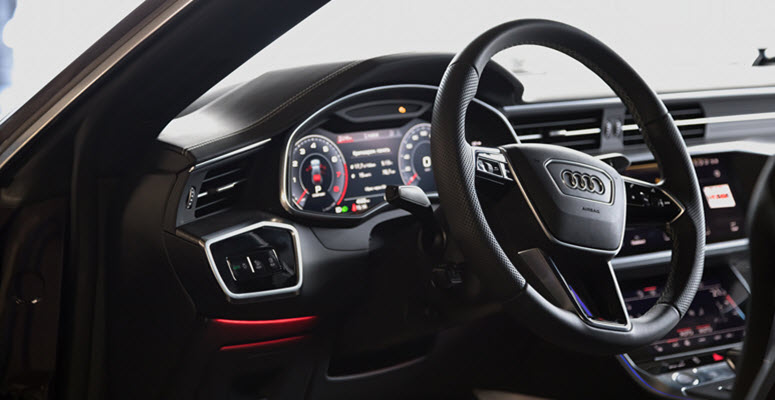 Audi A7 Car Dashboard