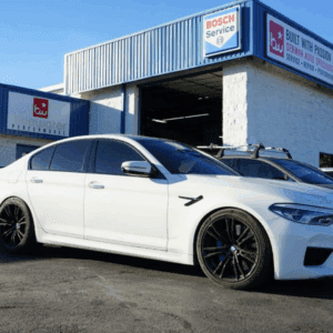 White BMW