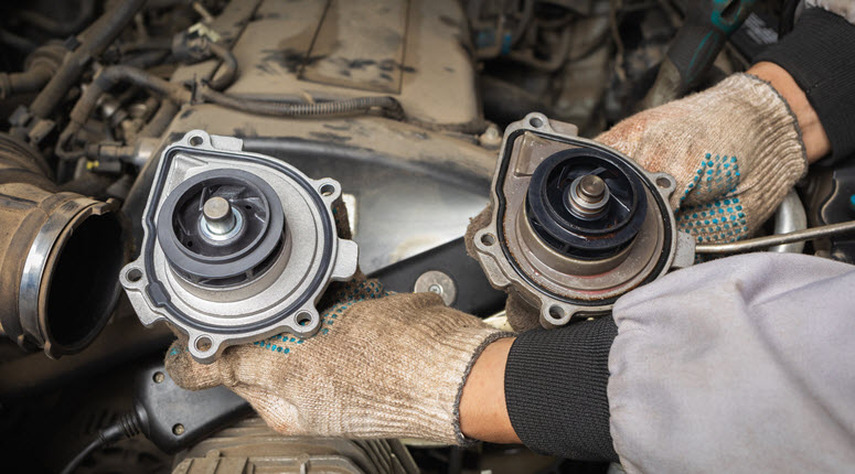 Porsche Water Pump Repair