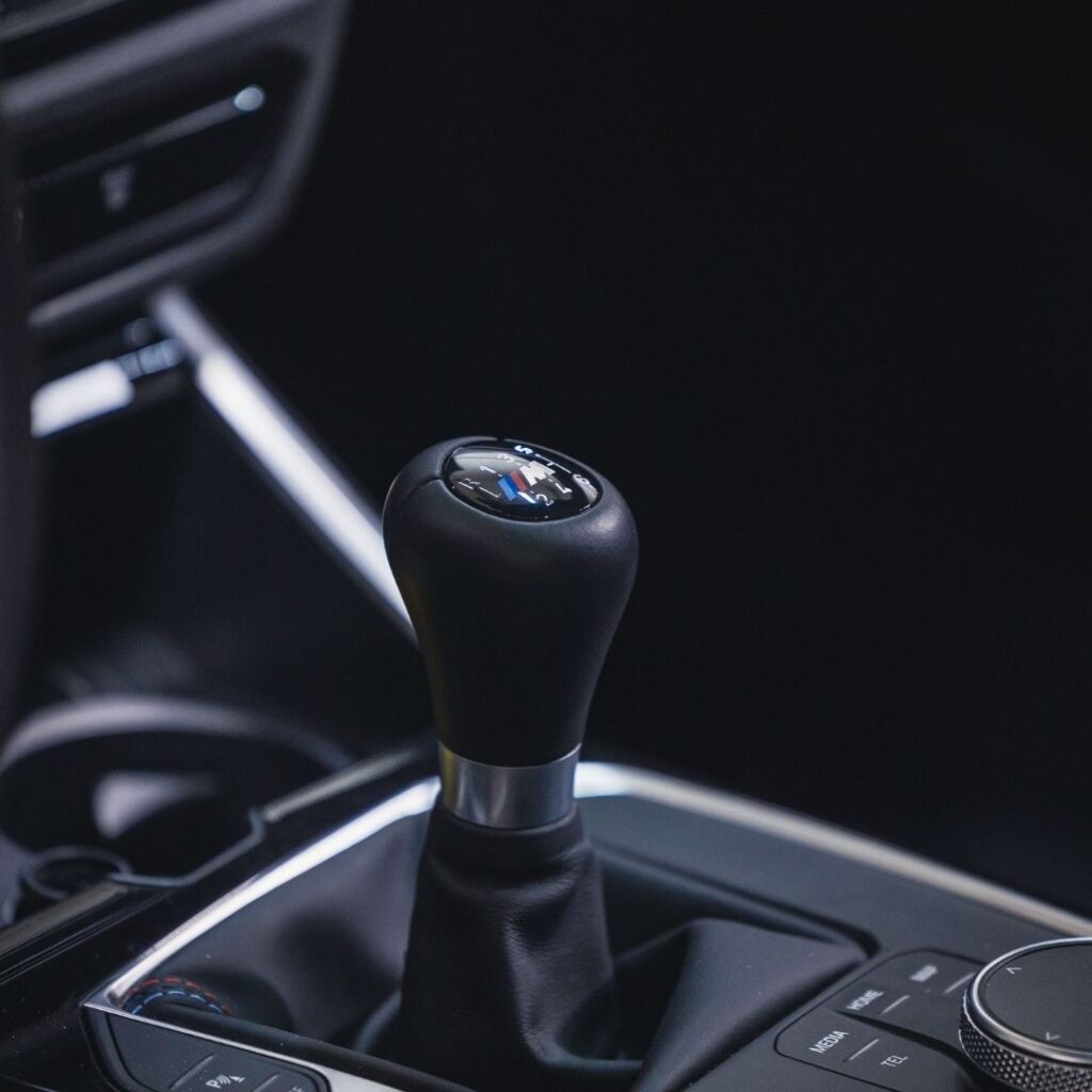 BMW leather gear shift knob