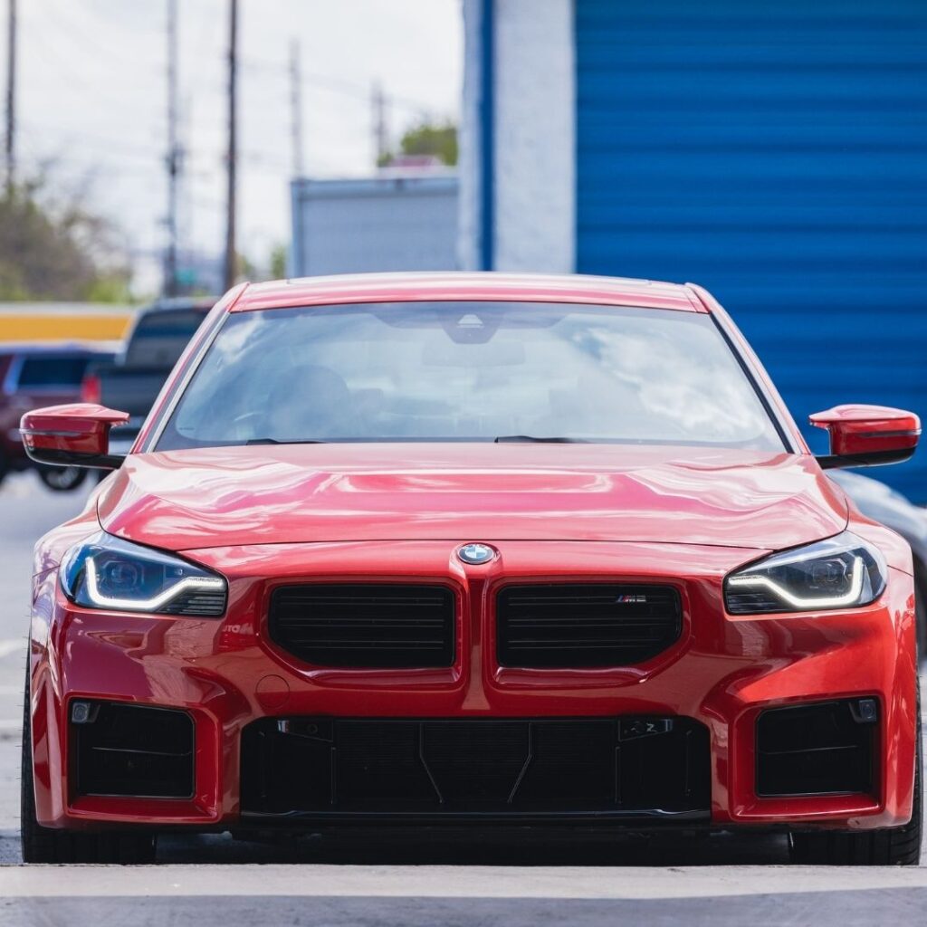 Red BMW